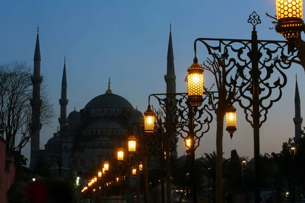 Μπλε Τζαμί στην Κωνσταντινούπολη — Φωτογραφία Αρχείου