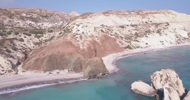 Hermosa vista aérea al mar — Vídeo de stock