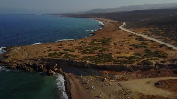 Прекрасний вид на море — стокове відео