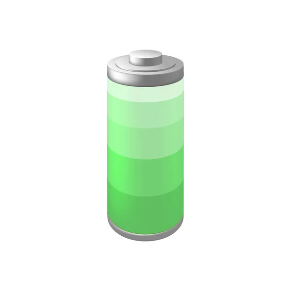 Ilustración del icono de batería — Vector de stock