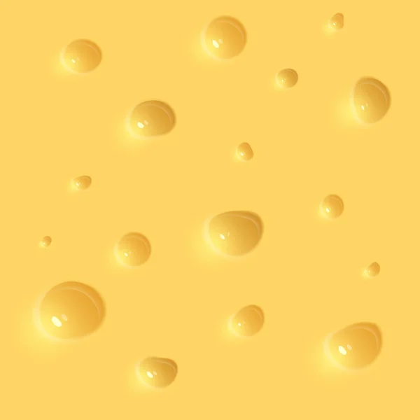 Textuur van de achtergrond van de kaas — Stockvector