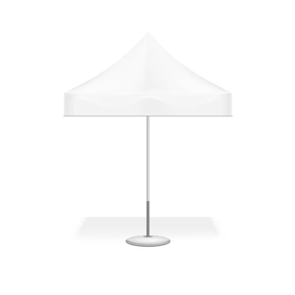 Parasol jardin blanc — Image vectorielle