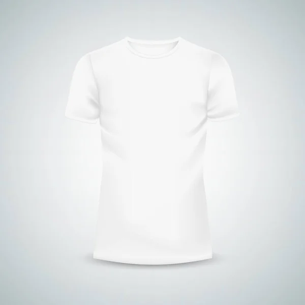 Mužské tričko šablona maketa — Stockový vektor