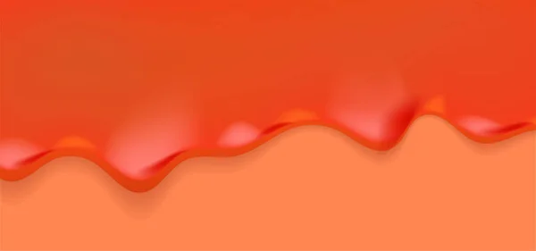 Rött droppande slem mönster — Stock vektor