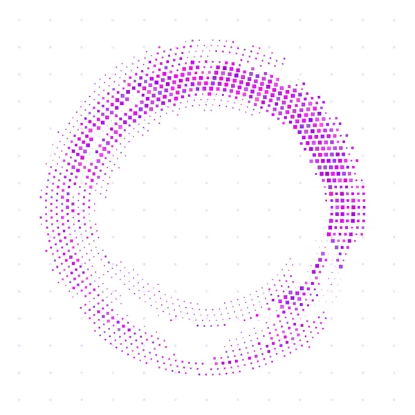 Círculo de tecnología virtual — Vector de stock