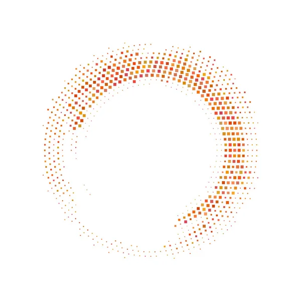 Virtuele technologie cirkel — Stockvector