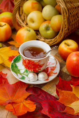 sonbahar çay partisi