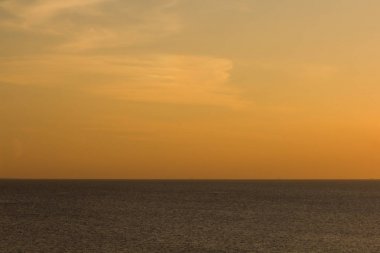 Finlandiya Körfezi (Leningrad region yaz sunset)