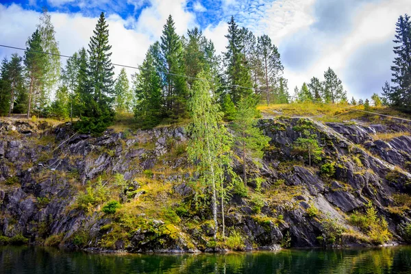 Intarsien von Ruskeala — Stockfoto