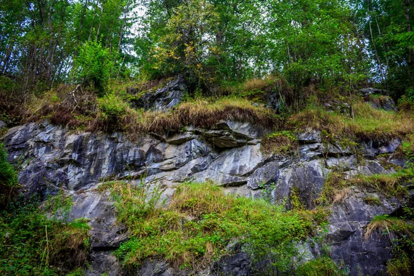 Former Marble Quarry Ruskeala Republic Karelia — Stock Photo, Image