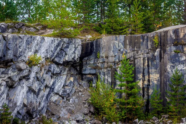 Voormalige Marmeren Steengroeve Ruskeala Republiek Karelië — Stockfoto