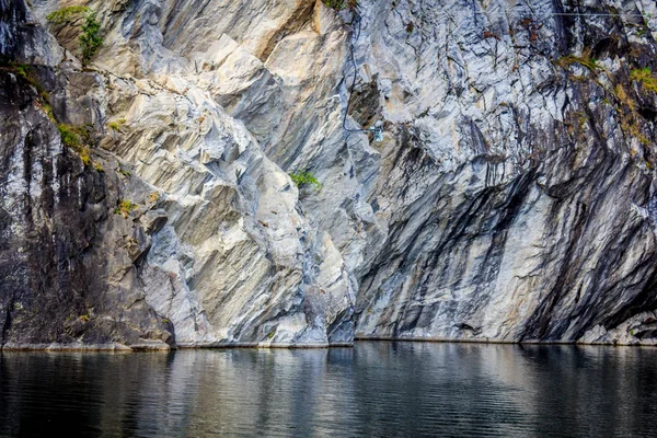 Former marble quarry Ruskeala, Republic of Karelia — Stock Image Former Marble Quarry Ruskeala Republic Karelia Royalty Free Stock Images
