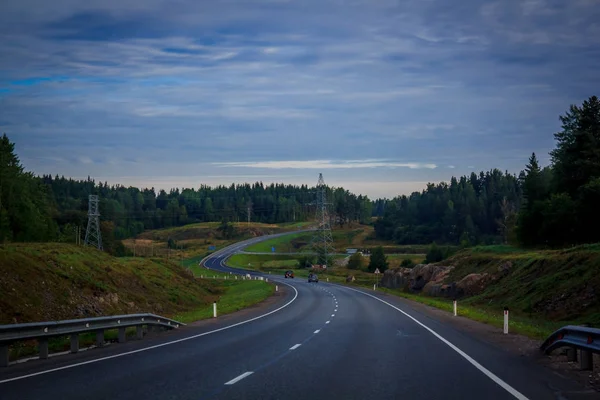 Carreteras República Karelia Rusia Septiembre 2017 — Foto de Stock
