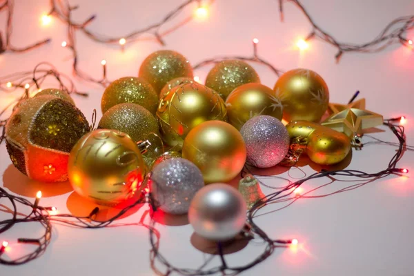 Christmas bollar för ett träd — Stockfoto