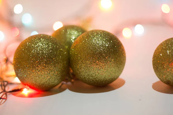 Noel topları bir ağaç için — Stok fotoğraf