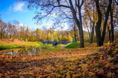 Rusya, Leningrad region, Gatchina, Gatchina park