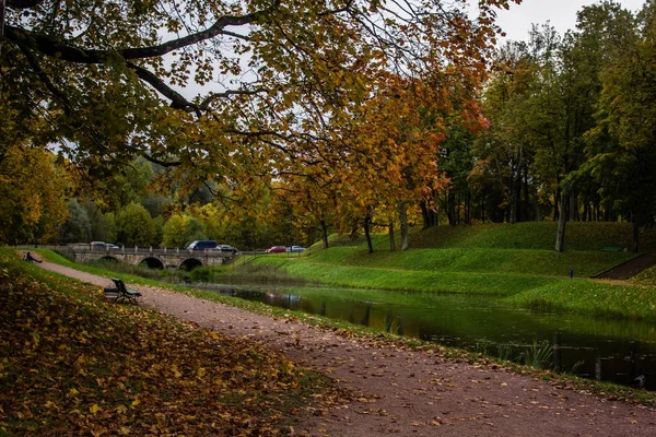 Rosja Leningrad Region Gatchina Gatchina Park — Zdjęcie stockowe