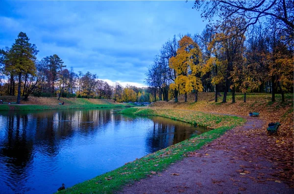 Rosja Leningrad Region Gatchina Gatchina Park — Zdjęcie stockowe