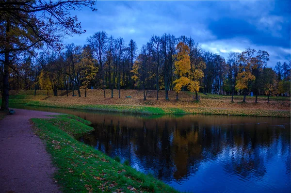 Rosja Leningrad Region Gatchina Gatchina Park — Zdjęcie stockowe