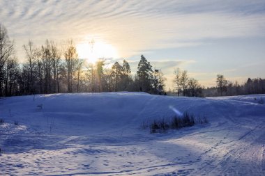Frost ve güneş Park