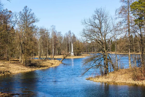 Jarní Krajina Parku — Stock fotografie