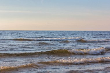 Finlandiya Körfezi yaz akşamı