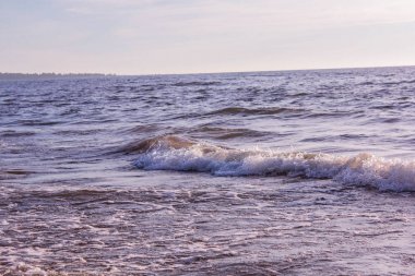 Finlandiya Körfezi yaz akşamı