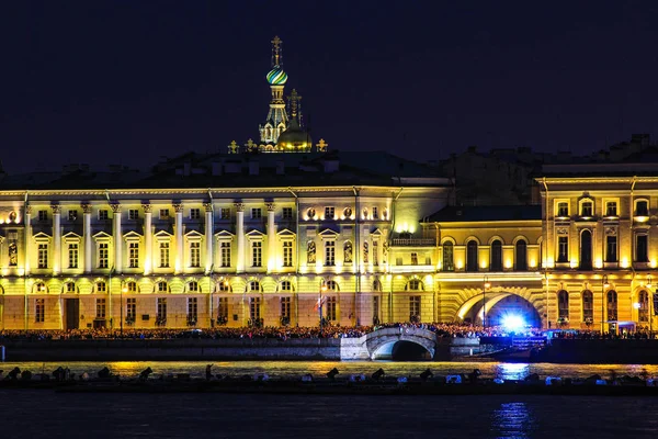 Centro Ciudad San Petersburgo Rusia — Foto de Stock