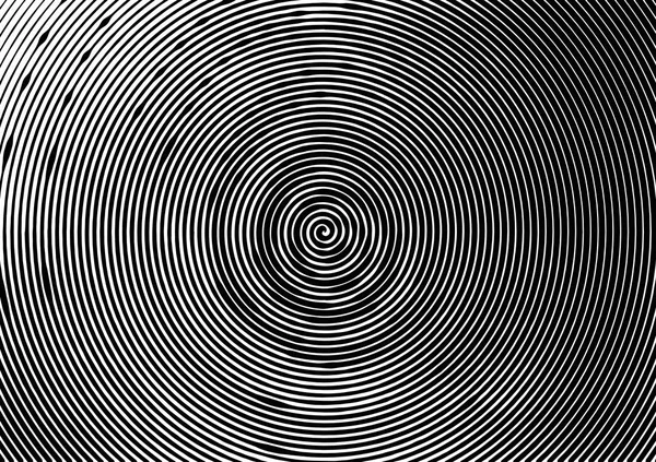 Contexte abstrait format a4. Motif demi-teinte spirale . — Image vectorielle