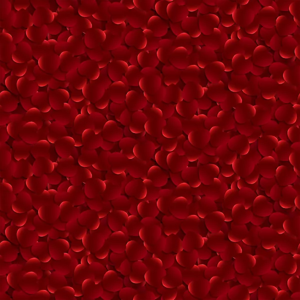 Красный Безмордый Фон Сердцами Фоновая Иллюстрация Празднованию Дня Святого Валентина — стоковое фото