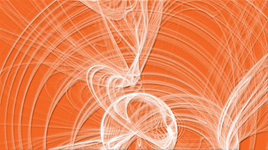 Soyut turuncu kaotik satırları