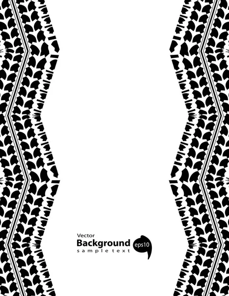 Band track abstracte achtergrond, vervoer ontwerp — Stockvector