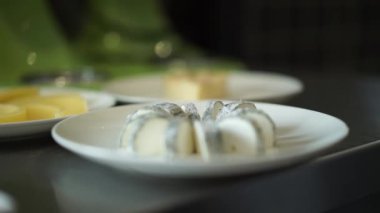 güzel peynir çeşitli dilimlenmiş