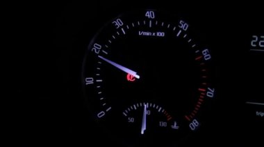 Yakın çekim. Araba Pano