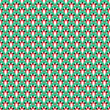 Halk kesintisiz renk desen daireler ve diğer geometrik şekiller