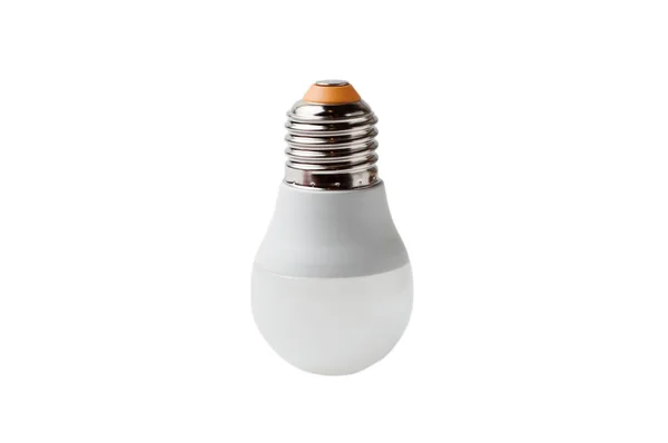 Žárovka Izolovaná Bílém Může Být Použit Designéry Reklamě — Stock fotografie