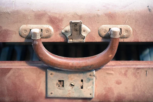 Vintage koffer detail — Stockfoto