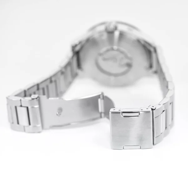 Silver armbandsur automatisk — Stockfoto