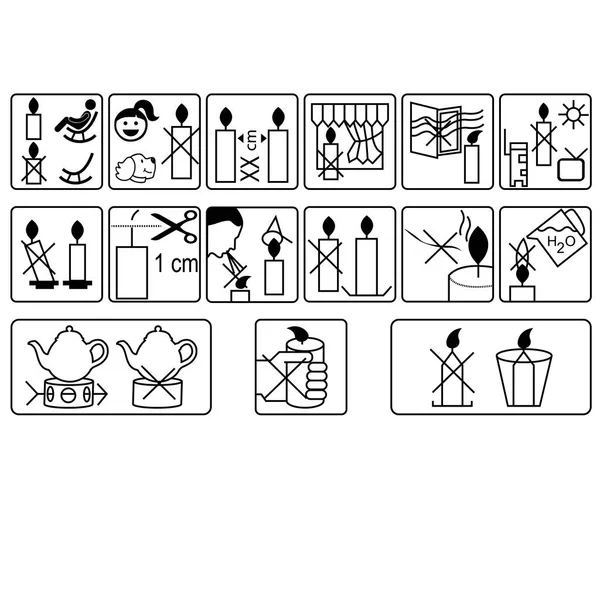 Mum için kullanma yönergeleri ile etiketleme