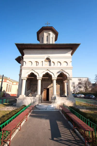 Romanian Orthodox Church Bucharest Wide Picture — Stock Photo, Image