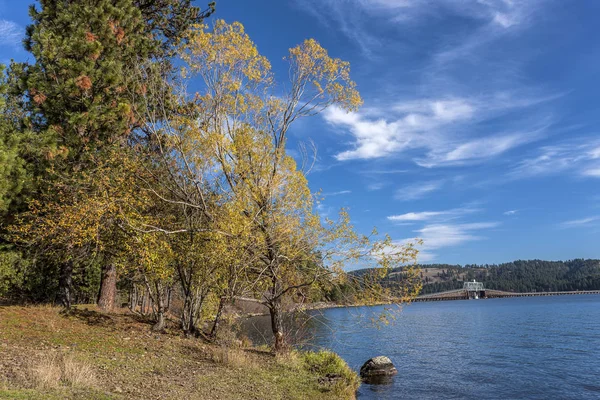 Jezero v Heyburn State Park. — Stock fotografie