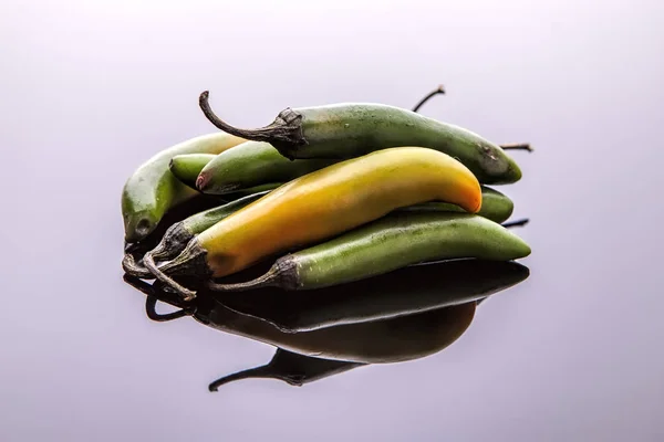 Pile of jalapeno peppers. — Stock Photo, Image