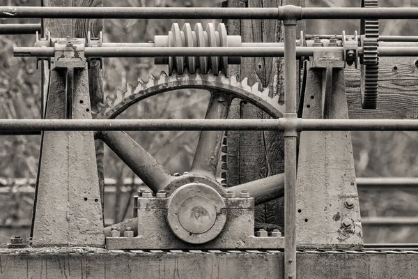 Antike schwere Maschinen. — Stockfoto
