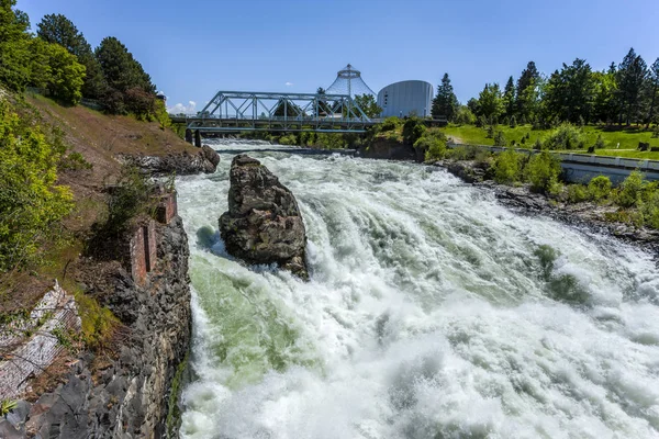 Rush Spokane Falls. — Stok fotoğraf