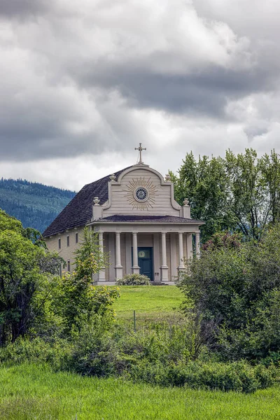 Cataldo misszió Észak-Idaho. — Stock Fotó