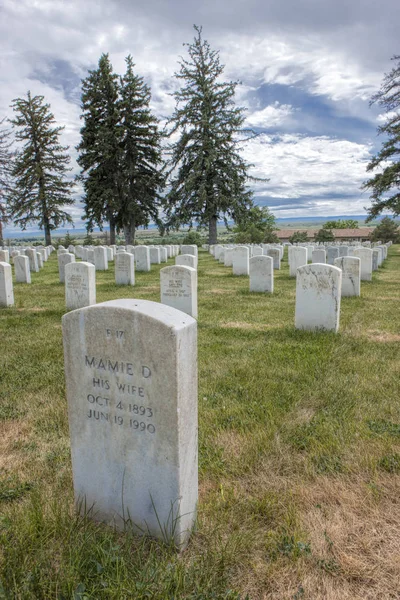 Cementerio en Little bighorn . — Foto de Stock