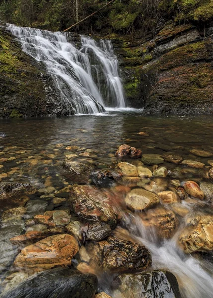 Scenic Sweetcreek Falls. — Zdjęcie stockowe