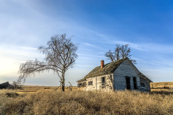 Verlassenes Bauernhaus in Washington. — Stockfoto