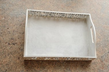 beyaz tahta vintage kutu