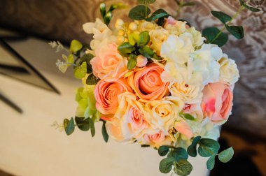 Güzel düğün buketi